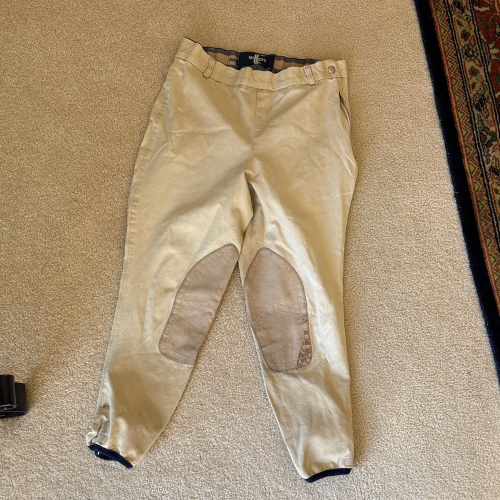 Millers Light Tan Riding Breeches Short